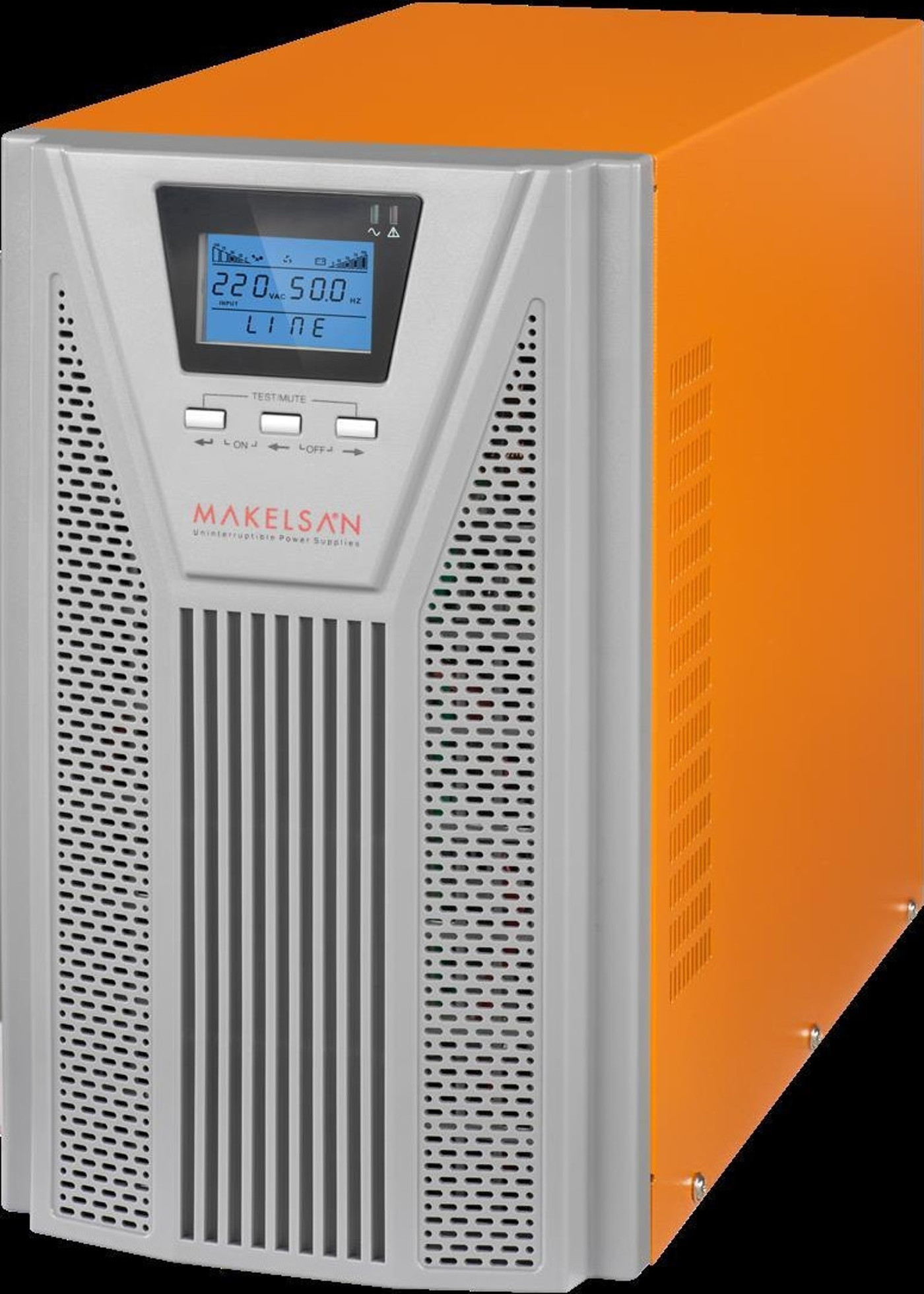 MAKELSAN POWERPACK SE 3KVA 5-10DK 6x12V/7AH 1F/1F ONLİNE UPS MU03000N11EAV04